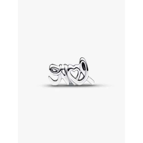 PANDORA CHARM AMOUR MANUSCRIT