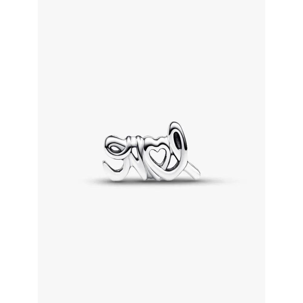 PANDORA CHARM AMOUR MANUSCRIT