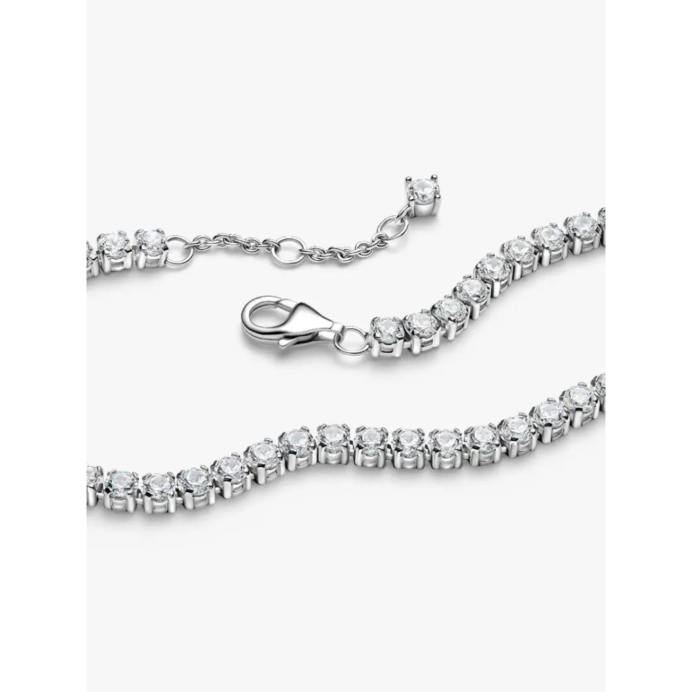 PANDORA BRACELET RIVIÈRE SCINTILLANT ARGENT MASSIF