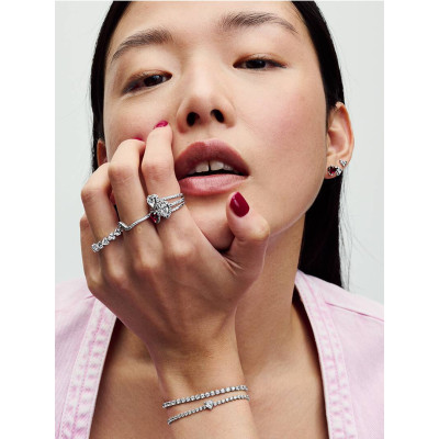 PANDORA BRACELET RIVIÈRE SCINTILLANT ARGENT MASSIF