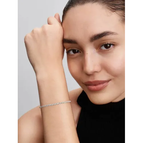 PANDORA BRACELET RIVIÈRE SCINTILLANT ARGENT MASSIF