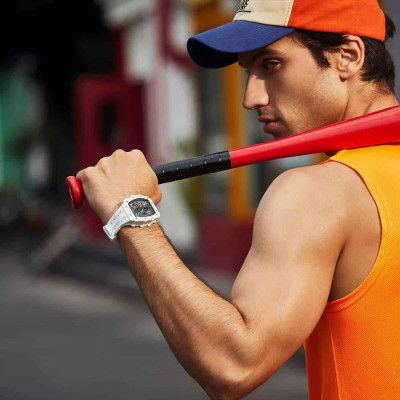 MONTRE TSAR BOMBA ELEMENTAL BIOCERAMIC DATE ELEMENTAL BLANC