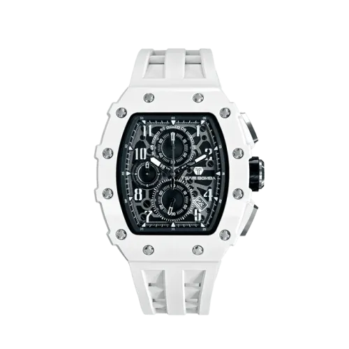 MONTRE TSAR BOMBA ELEMENTAL BIOCERAMIC DATE ELEMENTAL BLANC