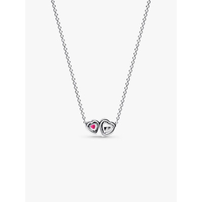 PANDORA COLLIER COEUR HALO RAYONNANT