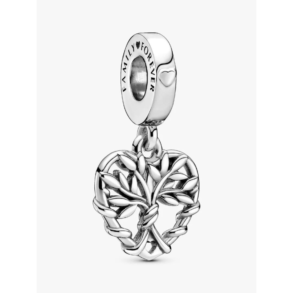 PANDORA CHARM PENDANT ARBRE DE VIE COEUR ARGENT
