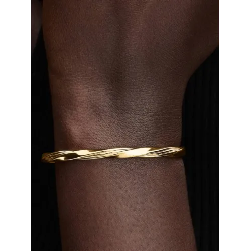 BRACLET JONC OUVERT TORSADÉ