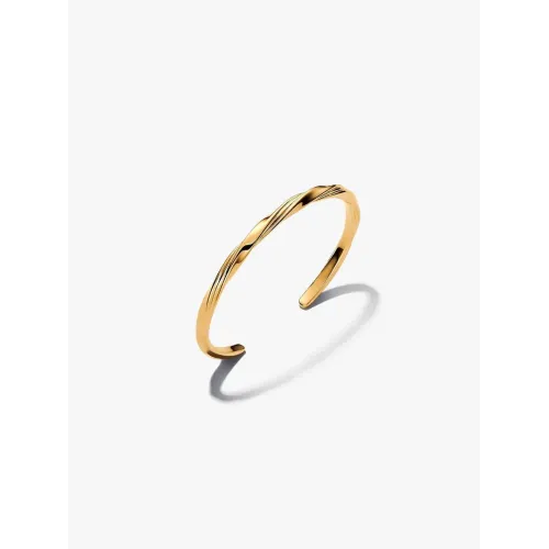 BRACLET JONC OUVERT TORSADÉ