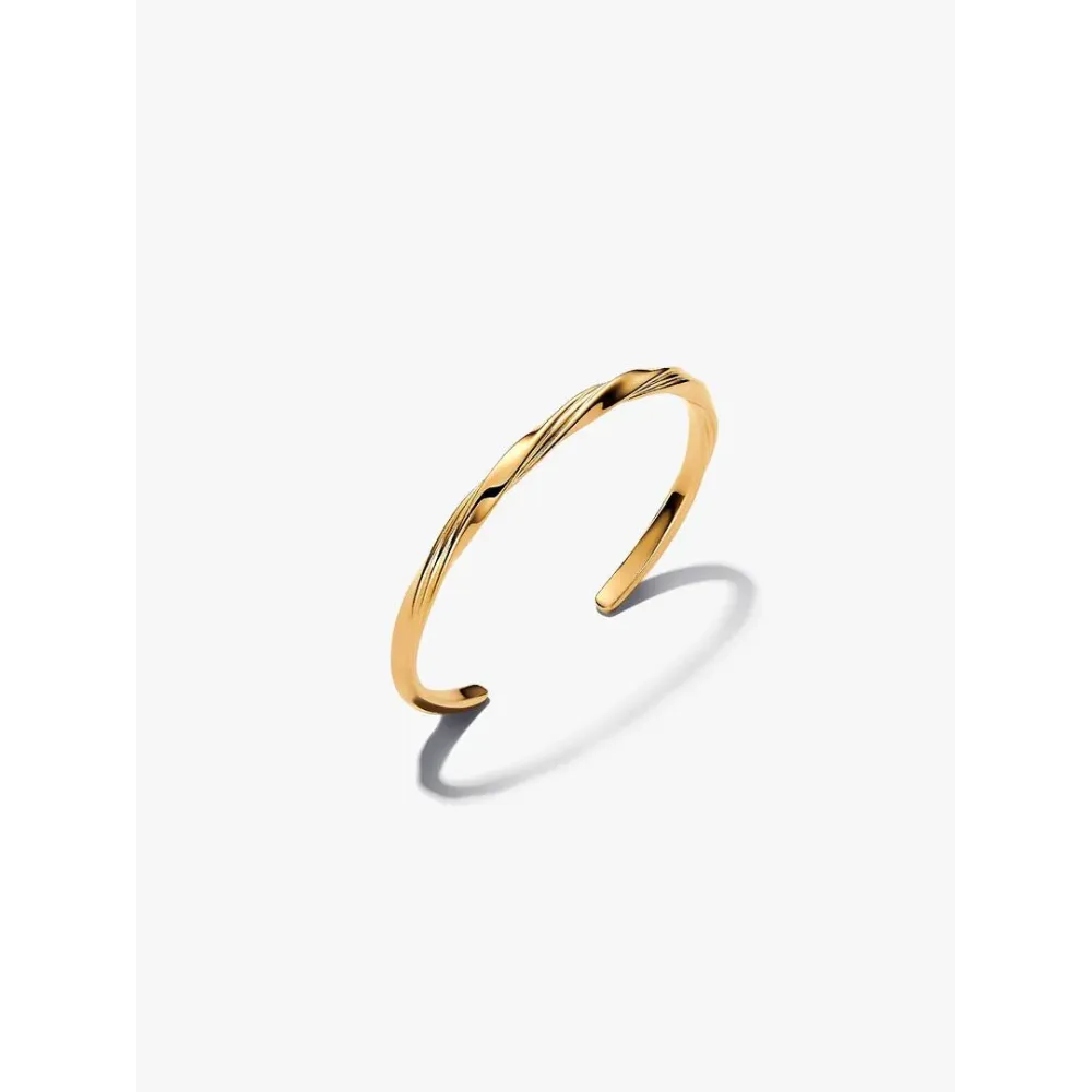 BRACLET JONC OUVERT TORSADÉ