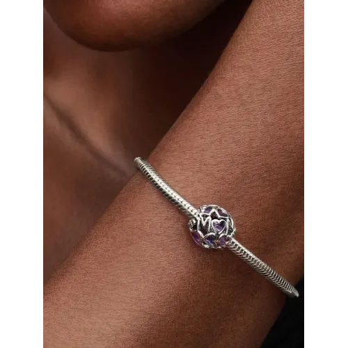 PANDORA CHARM MAMAN COEUR AJOURÉ