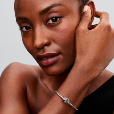 PANDORA CHARM MAMAN COEUR AJOURÉ