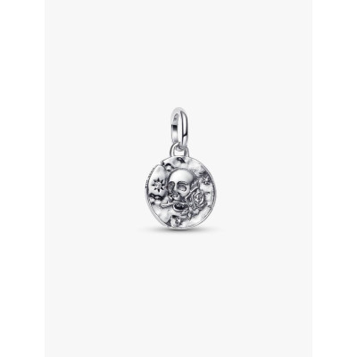 PANDORA CHARM MÉDAILLON TÊTE DE MORT