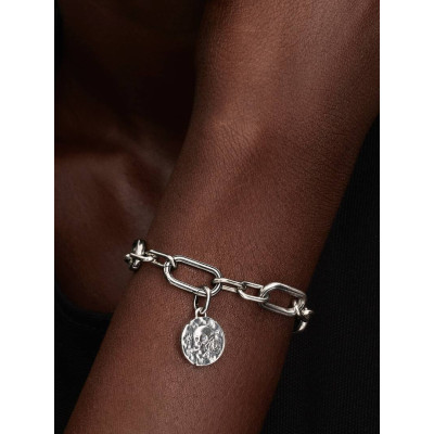 PANDORA CHARM MÉDAILLON TÊTE DE MORT