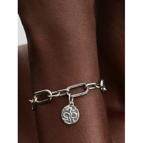 PANDORA CHARM MÉDAILLON SERPENT INFINI