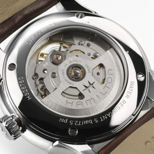 Photo montrant l'intégralité de la montre Montre Jazzmaster Open Heart Auto 40 mm