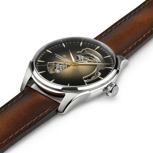 Photo montrant l'intégralité de la montre Montre Jazzmaster Open Heart Auto 40 mm