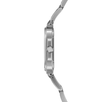 Vue profil de la montre Montres Herbelin Cap Camarat Square Quartz Bleu & Acier