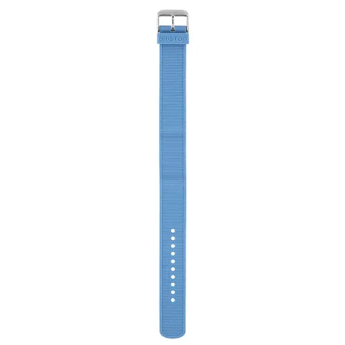 Vue en gros plan du Briston Bracelet Rubber Bleu Clair