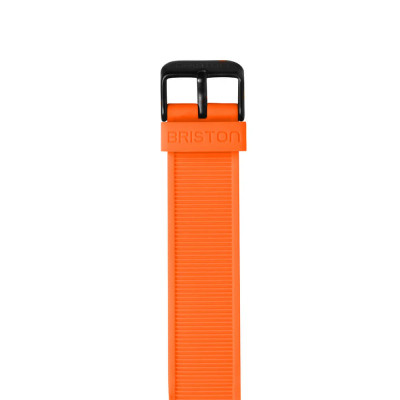 Photo montrant l'intégralité du Briston Bracelet Rubber Orange