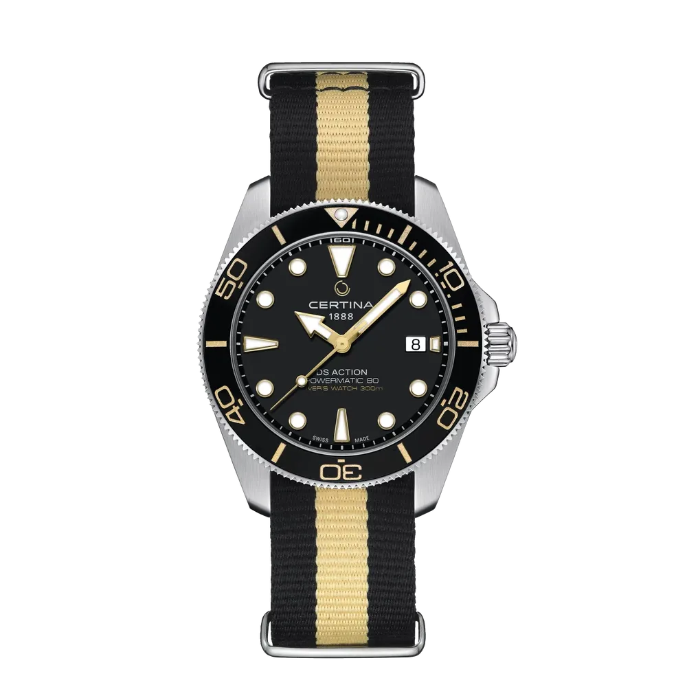 MONTRE CERTINA DS ACTION DIVER 40.5MM POWERMATIC 80
