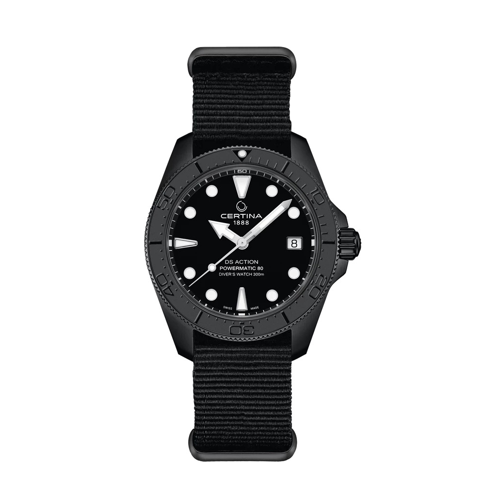 MONTRE CERTINA DS ACTION DIVER 38MM POWERMATIC 80