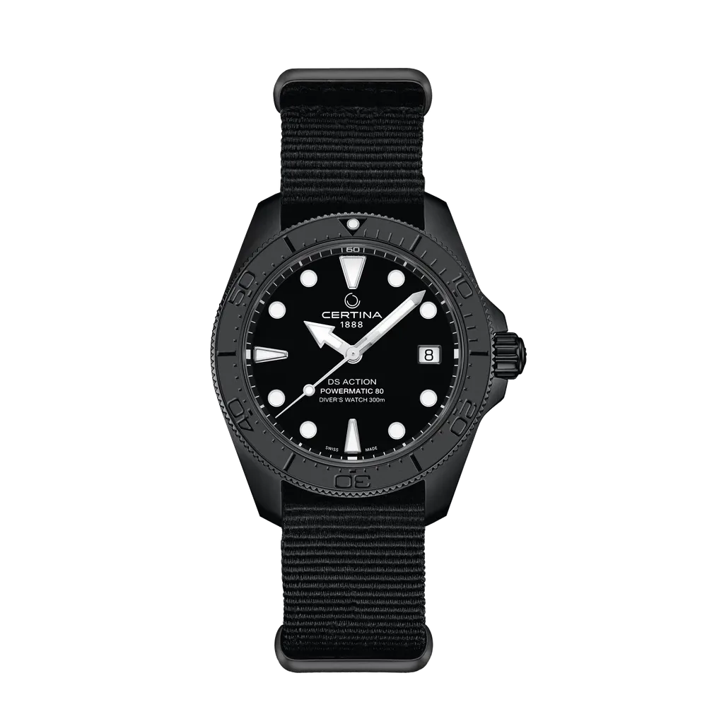 MONTRE CERTINA DS ACTION DIVER 38MM POWERMATIC 80