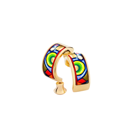 Photo présentant l’intégralité des boucles d’oreilles Mini-Créoles