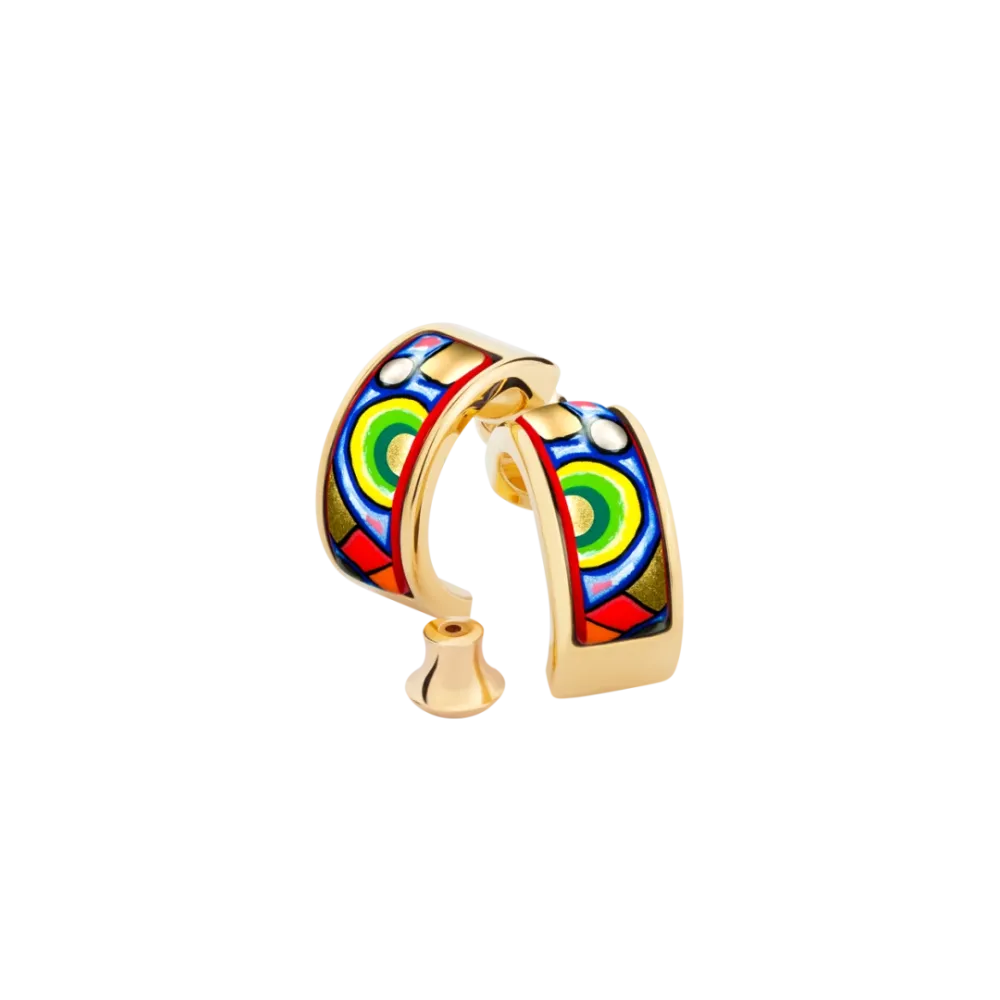 Photo présentant l’intégralité des boucles d’oreilles Mini-Créoles