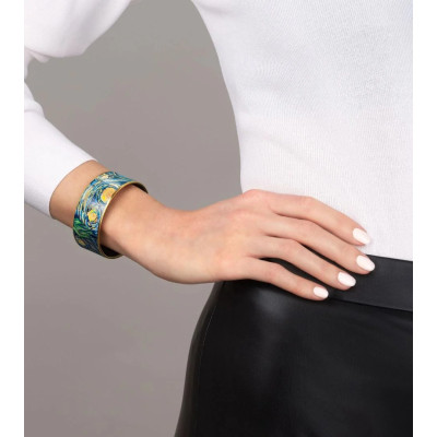 Freywille Bracelet Cerclé Donna Hommage À Vincent Van Gogh sur un mannequin