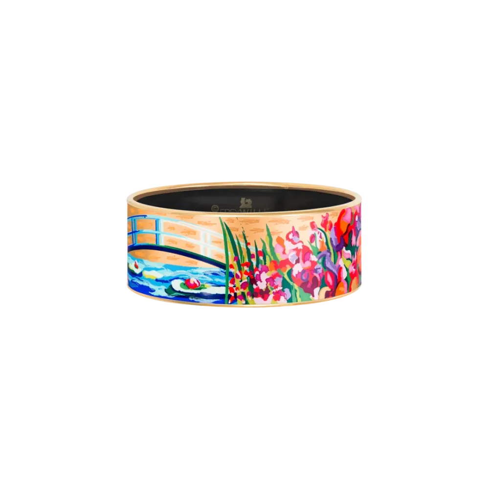 Photo présentant l’intégralité de la Bracelet Cerclé Donna Hommage à Claude Monet