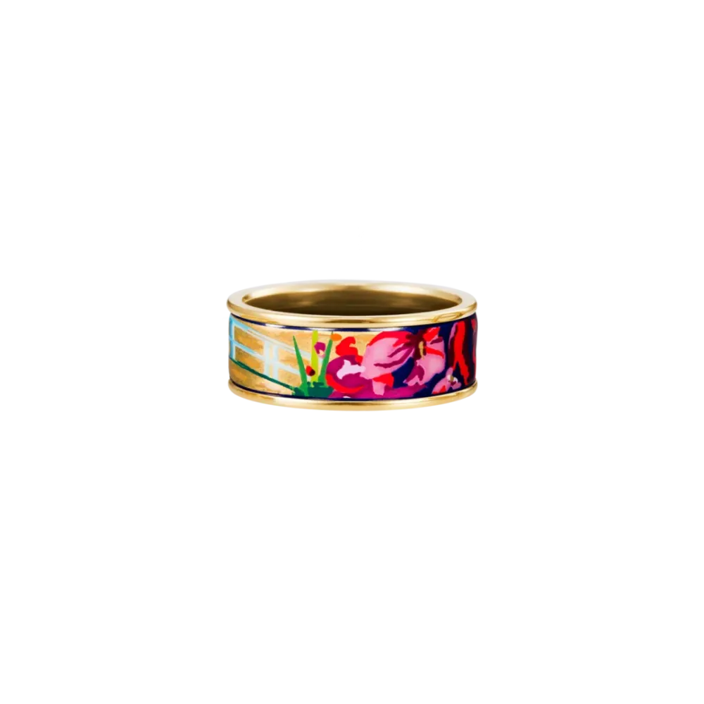 Photo présentant l’intégralité de la Frey Wille Bague Miss Hommage à Claude Monet