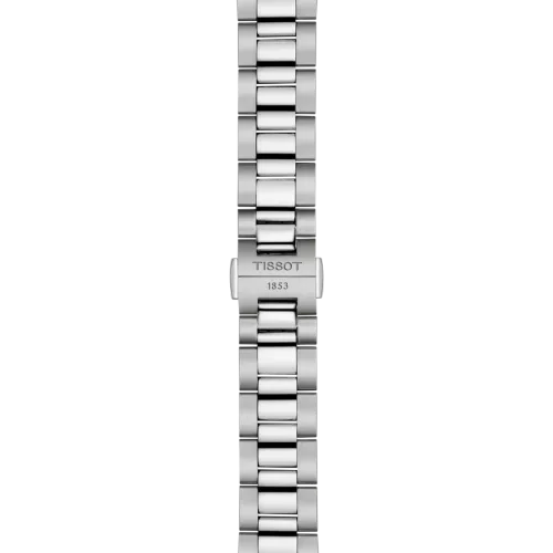 Photo montrant l'intégralité de la montre Montre Tissot Gentleman 38mm Cadran Vert Bracelet Argenté
