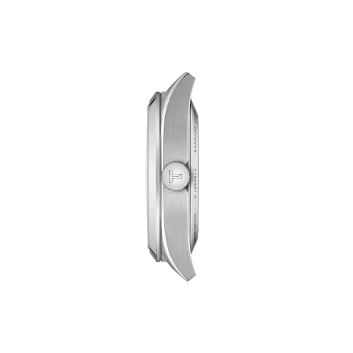 Photo montrant l'intégralité de la montre Montre Tissot Gentleman 38mm Cadran Argenté Bracelet Métal