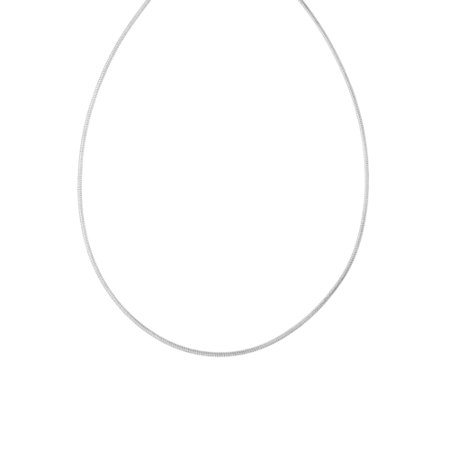 FREYWILLE CHAÎNE OMEGA ARGENT 925, RHODIÉ