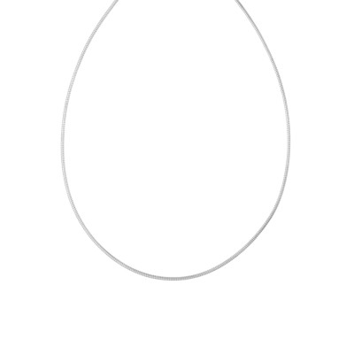 FREYWILLE CHAÎNE OMEGA ARGENT 925, RHODIÉ