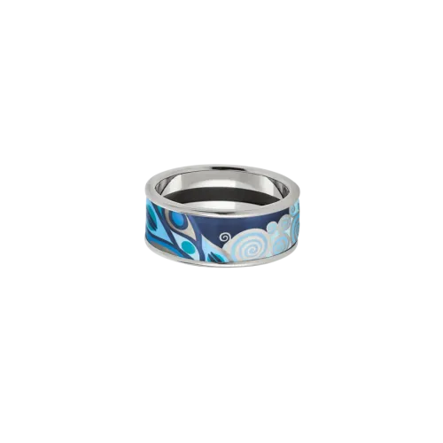 FREYWILLE BAGUE MISS HOMMAGE À GUSTAV KLIMT NIXE AQUA