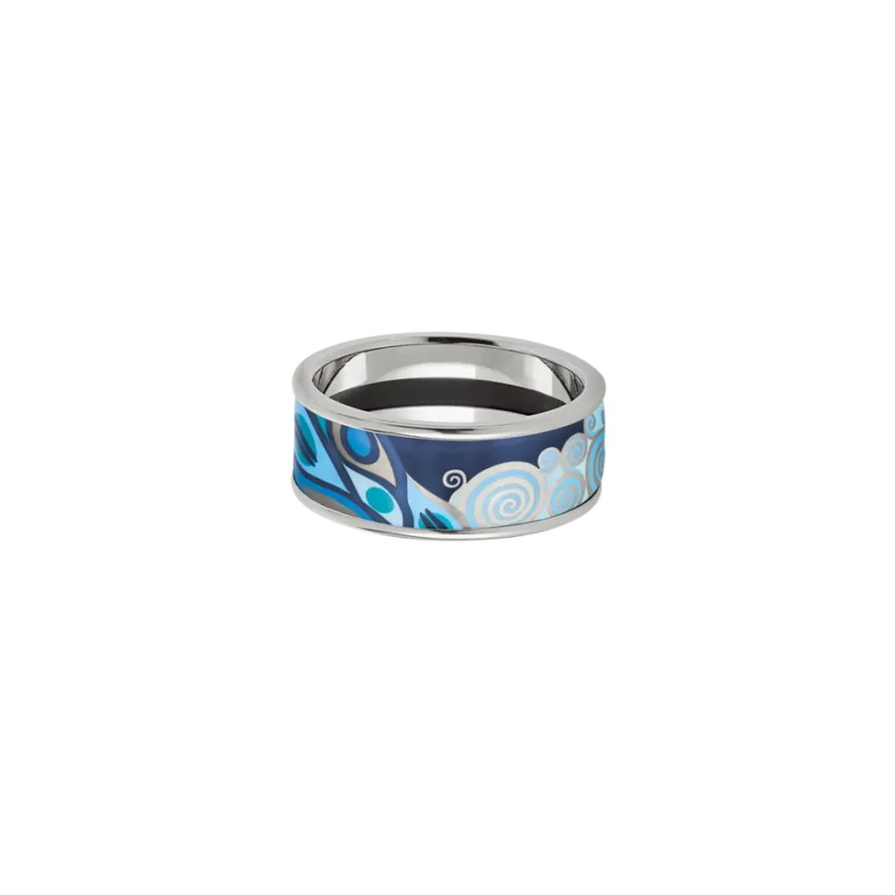 FREYWILLE BAGUE MISS HOMMAGE À GUSTAV KLIMT NIXE AQUA