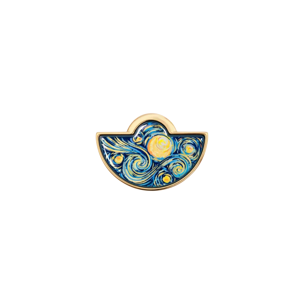 FREYWILLE PENDENTIF DEMI-LUNE HOMMAGE À VINCENT VAN GOGH ÉTERNITÉ