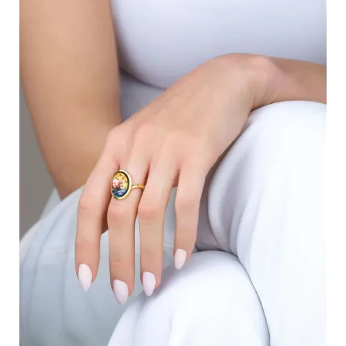 FREYWILLE BAGUE WATERDROP HOMMAGE À CLAUDE MONET ORANGERIE