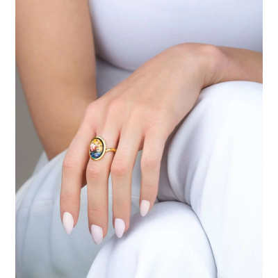 FREYWILLE BAGUE WATERDROP HOMMAGE À CLAUDE MONET ORANGERIE