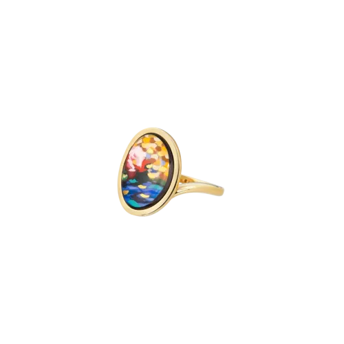 FREYWILLE BAGUE WATERDROP HOMMAGE À CLAUDE MONET ORANGERIE