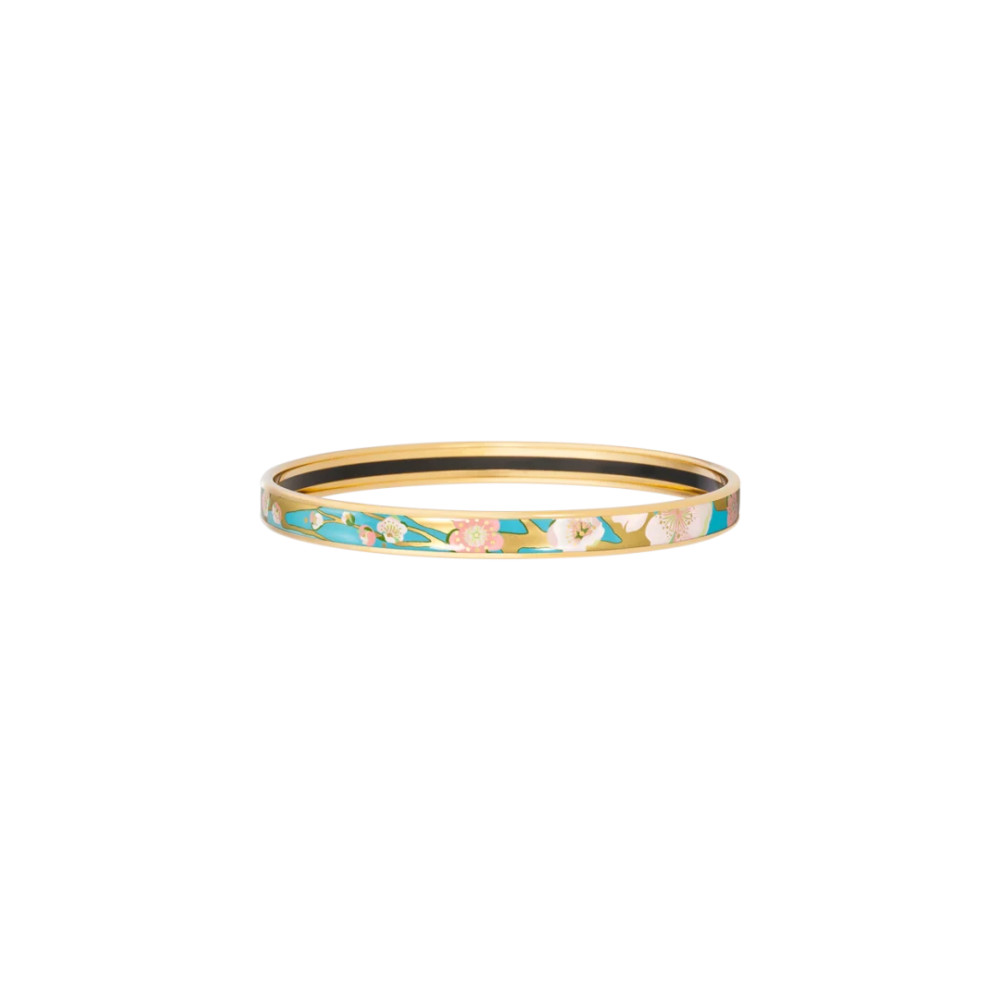FREYWILLE BRACELET CERCLÉ ULTRA HOMMAGE À VINCENT VAN GOGH L’AMANDIER TURQUOISE