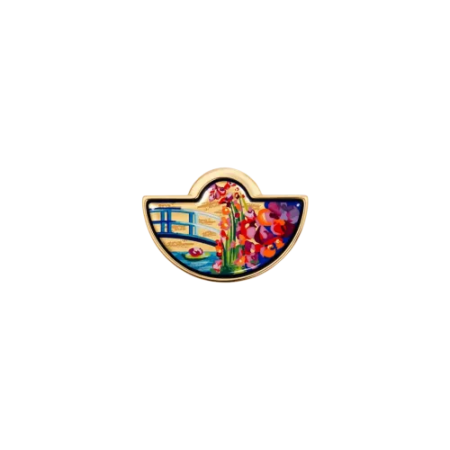 FREYWILLE PENDENTIF DEMI-LUNE HOMMAGE À CLAUDE MONET THE BRIDGE