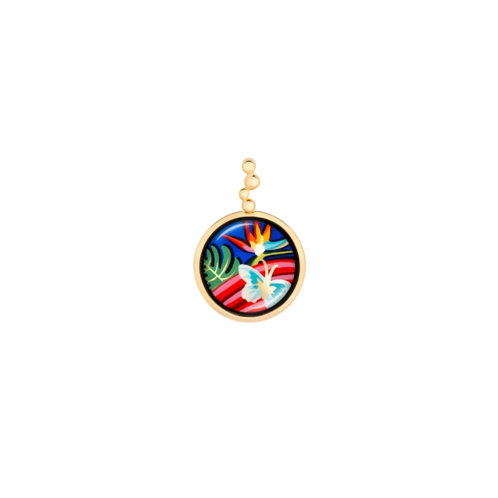 FREYWILLE PENDENTIF ELIZA HOMMAGE À FRIDA KAHLO VIVA LA VIDA