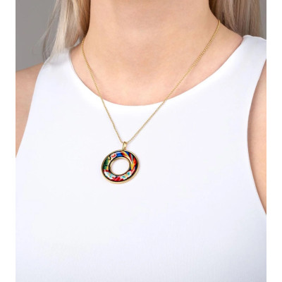 FREYWILLE PENDENTIF HELENA HOMMAGE À FRIDA KAHLO VIVA LA VIDA