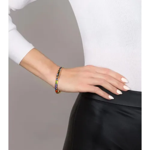 FREYWILLE BRACELET CERCLE ULTRA HOMMAGE À HUNDERTWASSER SPIRIT OF VIENNA