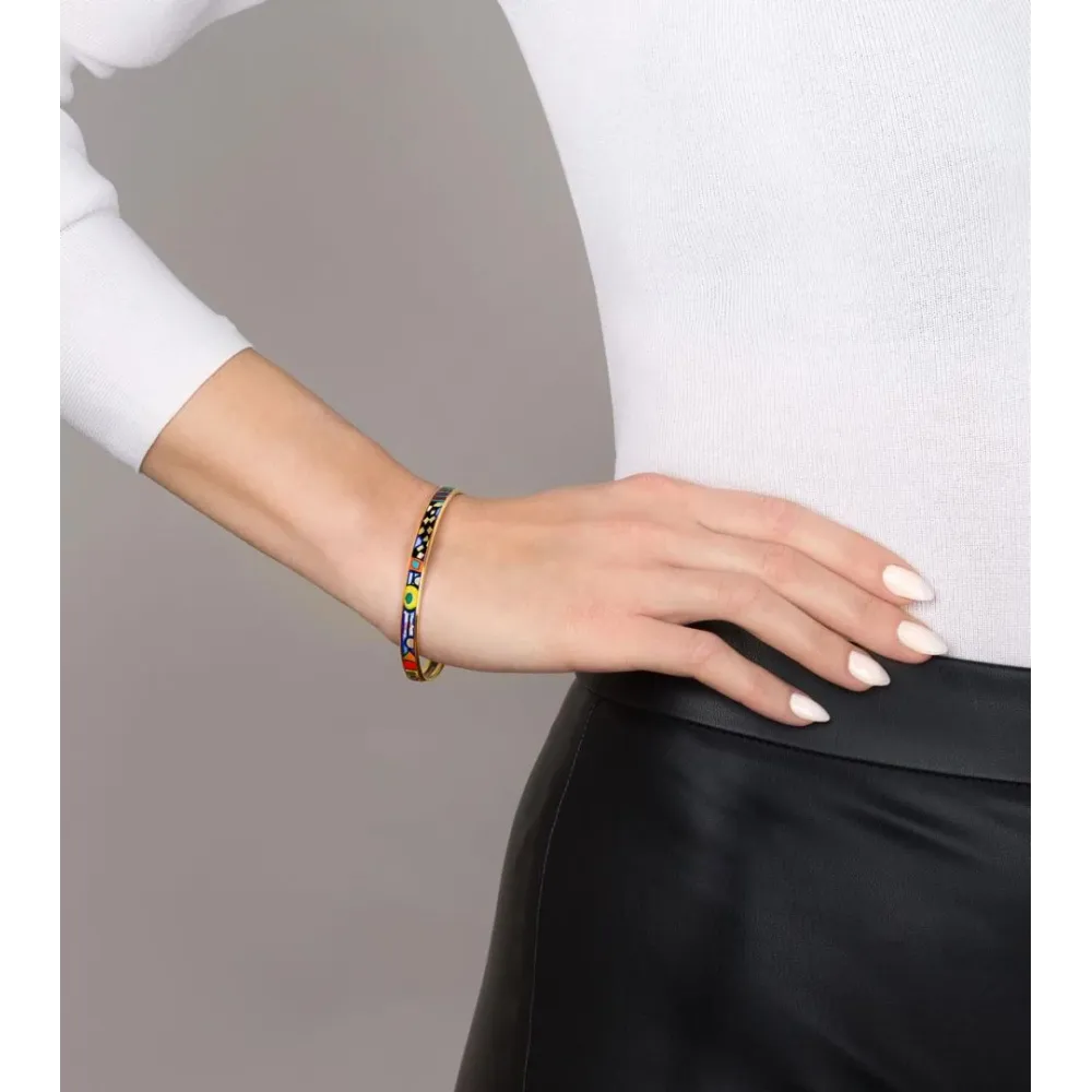 FREYWILLE BRACELET CERCLE ULTRA HOMMAGE À HUNDERTWASSER SPIRIT OF VIENNA