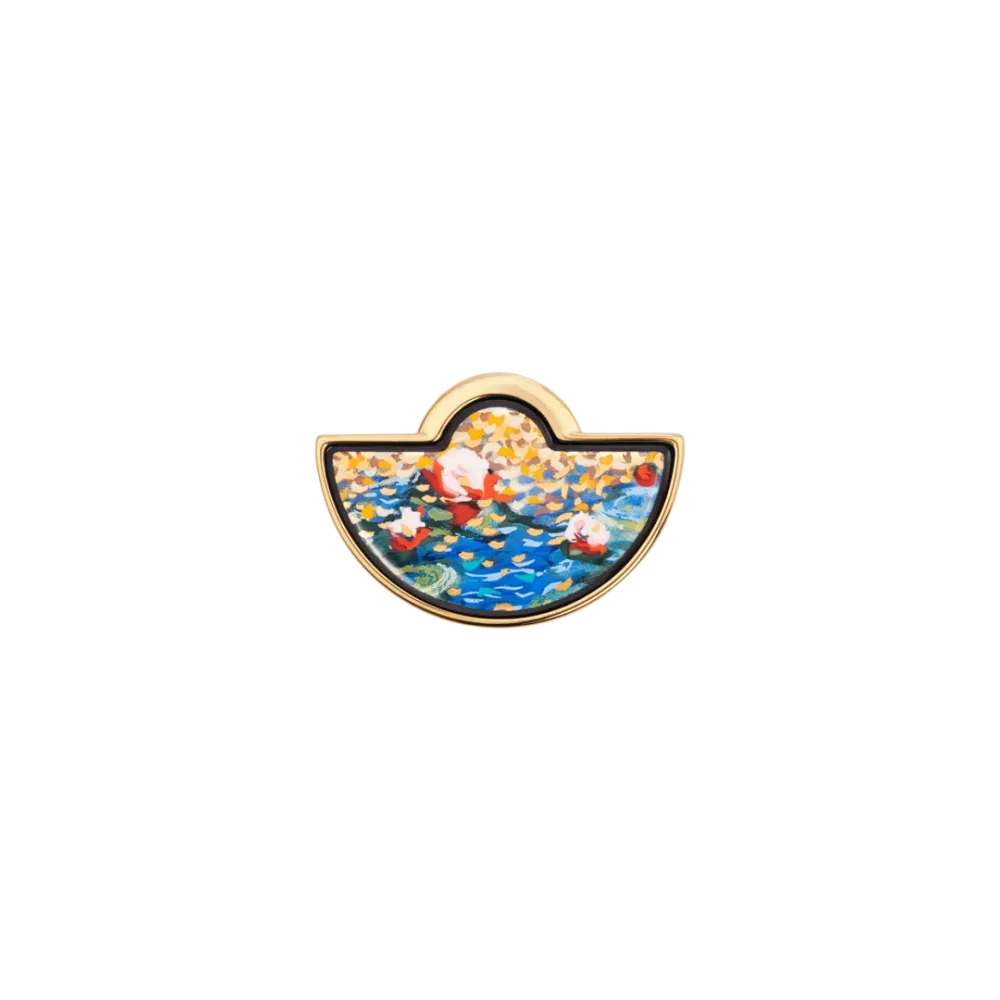 FREYWILLE PENDENTIF DEMI-LUNE HOMMAGE À CLAUDE MONET ORANGERIE