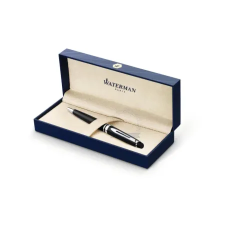 WATERMAN STYLO EXPERT BLACK CT STYLO À BILLE