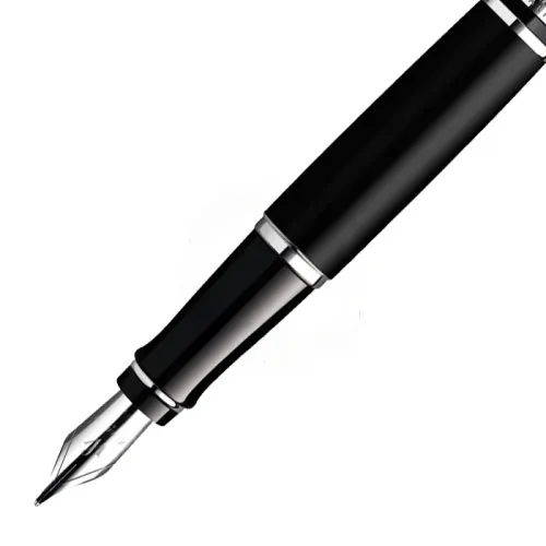 Photo montrant la silhouette complète du Waterman Expert Matt Black CT stylo-plume.