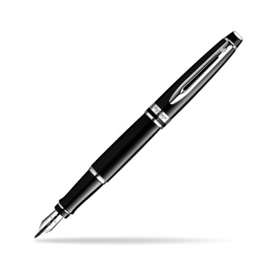 Photo montrant la silhouette complète du Waterman Expert Black CT stylo-plume.